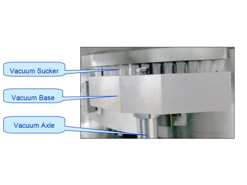 new design vacuum sucker of capsule filler