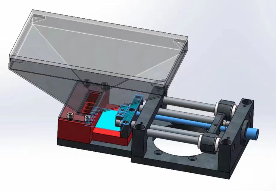 pellet feeding for semi auto capsule filling machine