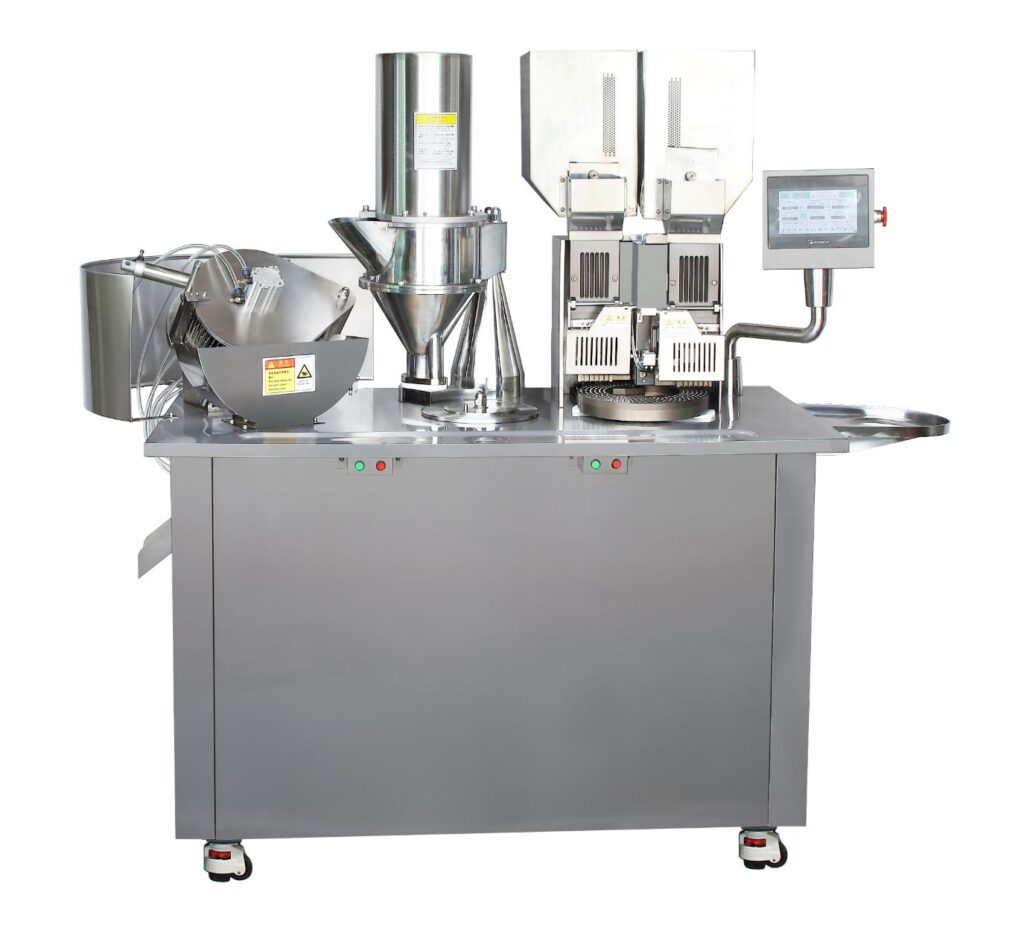 semi auto capsule filling machine