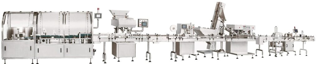 tablet capsule counting bottle filling machine