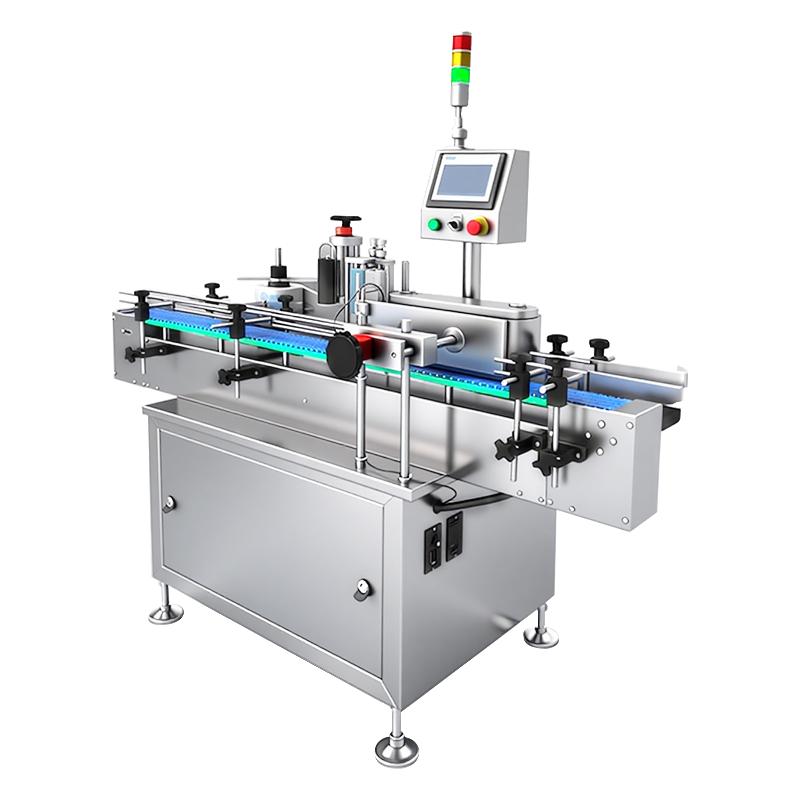 round-bottle-labeling-machine